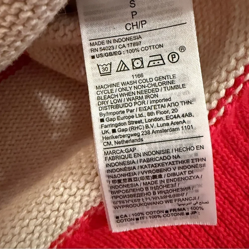 Gap Split Hem Polo Sweater